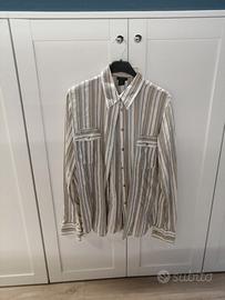 Camicia donna "Gant", righe, Cotone e Lino, 44