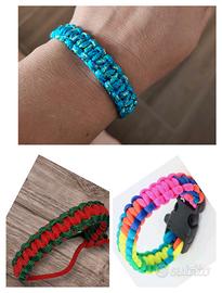 braccialetti in paracord 