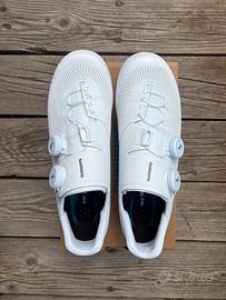 Scarpe bici Shimano RC7 bianche