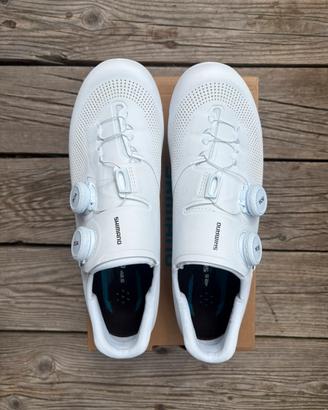 Scarpe bici Shimano RC7 bianche