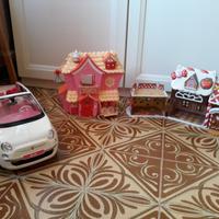 Fiat 500 barbie e casette
