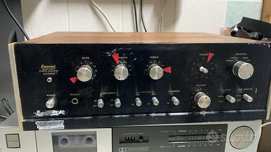 Amplificatore Stereo Sansui AU-555A Vintage 1970