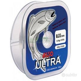 Nylon Fluorocarbon Coated Asso Ultra 100mt