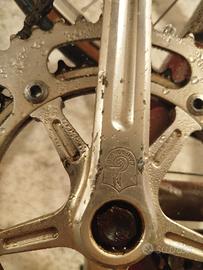 Bicicletta fine anni '80 con cambio Campagnolo 