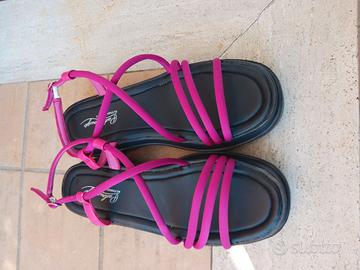 Sandali donna fucsia 39