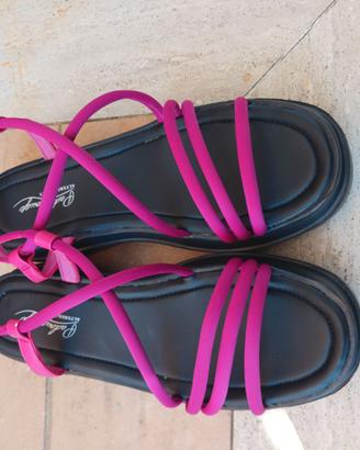 Sandali donna fucsia 39