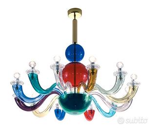 Lampadario Gio Ponti 12 bracci come nuovo.
