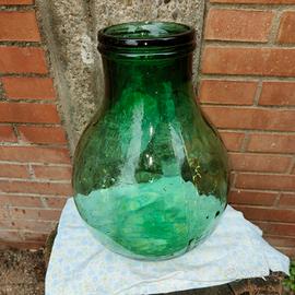 Damigiana vetro bocca grande 