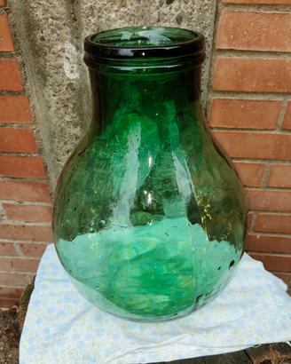 Damigiana vetro bocca grande 