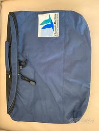 cartella portadocumenti blu