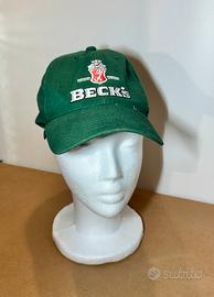 Cappello Beck's Vintage Anni '90 Verde
