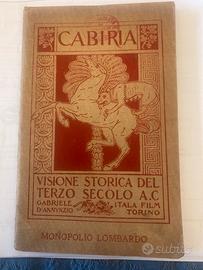 Cabiria Gabriele D’Annunzio 1914