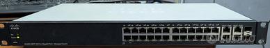 CISCO Switch SG300-28Porte POE+ Managed Switching