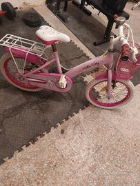 bicicletta bambina misura 16 hallo kitty con 