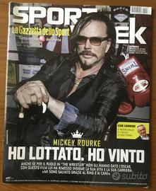 Sportweek 28/2/09 Mickey Rourke