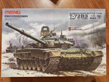 Meng 1/35 T-72B3 modello in scala