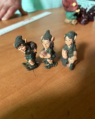 Statuette Pixies folletti 3pz.