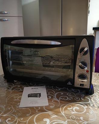 Forno elettrico con girarrosto