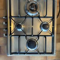 Piano cottura Smeg SER60SGH a gas 4 fuochi