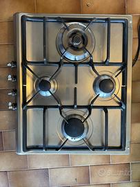 Piano cottura Smeg SER60SGH a gas 4 fuochi