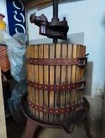 Torchio per vino e pigiatrice elettrica