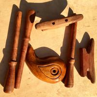 Bigotte bitte e caviglie in legno