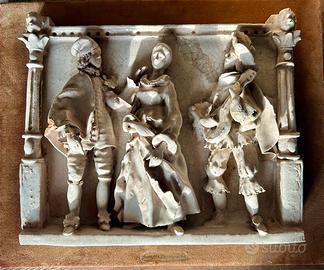 Altorilievo Ceramica di G. Bonaccorso 900 Antico