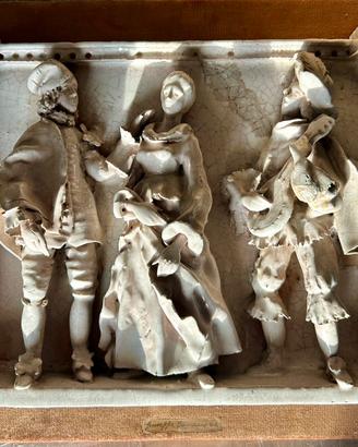 Altorilievo Ceramica di G. Bonaccorso 900 Antico