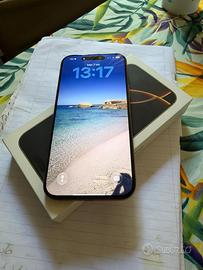 Iphone 16 pro max desert titanium 256 gb usato