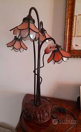 Lampada Liberty a fiore 5 steli