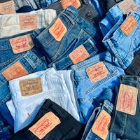 Levis stock jeans box al kg per rivendita