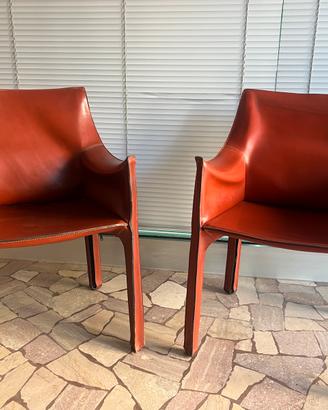 Coppia poltrone cassina CAB413 originali