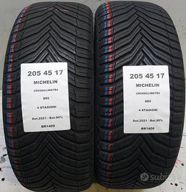 2 GOMME 205 45 17 MICHELIN BR1409