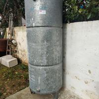 serbatoio in ferro zincato