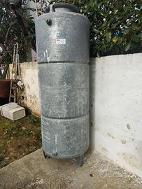 serbatoio in ferro zincato