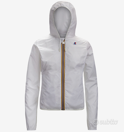 Giacca Donna Estiva Corta K-WAY Bianca Originale