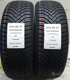 2 GOMME 215 55 17 CONTINENTAL BR1850