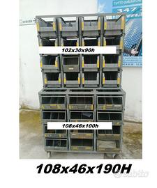 KIT ESPOSITORE  FAMI contenitore bocche di lupo