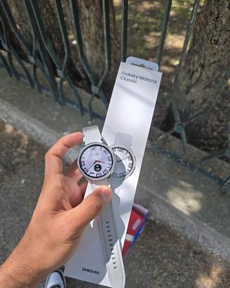 SAMSUNG Watch 6 Classic  47 mm LTE + accessori 