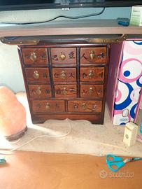 antico mobile da farmacia cinese 