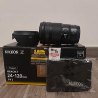 Nikkor Z 24-120 f/4 S — NUOVO, GARANZIA NIKON