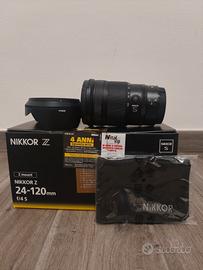 Nikkor Z 24-120 f/4 S — NUOVO, GARANZIA NIKON