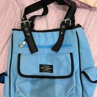 Borsa vintage Ralph Lauren Polo Jeans Co. azzurra