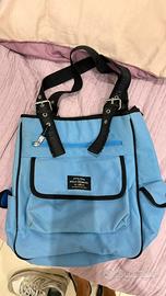 Borsa vintage Ralph Lauren Polo Jeans Co. azzurra