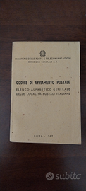 Antico Codice di Avviamento Postale 1967