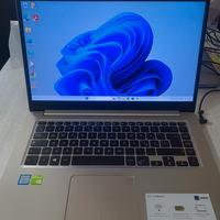 Notebook ASUS X510UNR I7 SSD garanzia 12 MESI