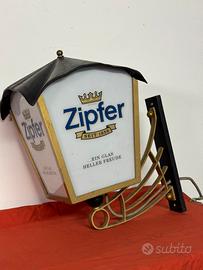 Lampada Zipfer bar birreria esterno lampadario e27