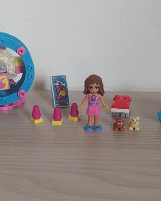 Lego Friends L'area gioco del criceto di Olivia