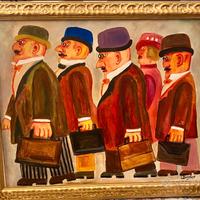 Quadro dipinto Franz Borghese copia d’autore