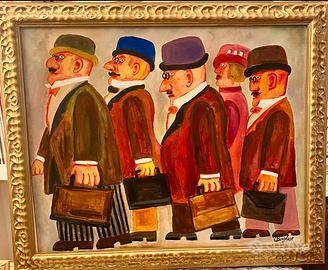 Quadro dipinto Franz Borghese copia d’autore